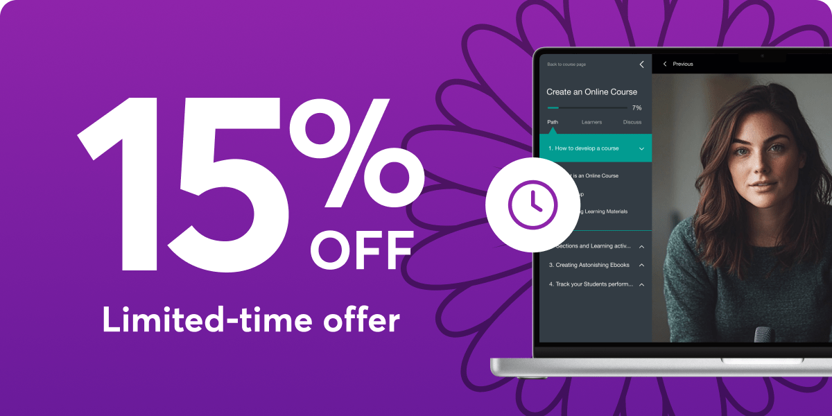 LearnWorlds Spring Offer 2025 – Save 15% for 6 Months! 🌸